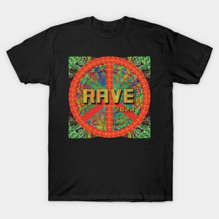 Rave 2023 - Peace Sign T-Shirt